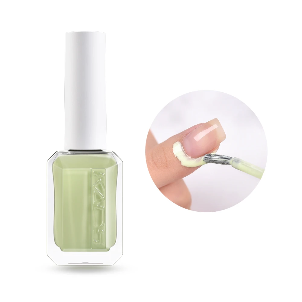 KADS-esmalte de uñas de látex para el cuidado de las uñas, Protector de cutícula, herramienta de estampado, barniz de secado rápido, 11ml