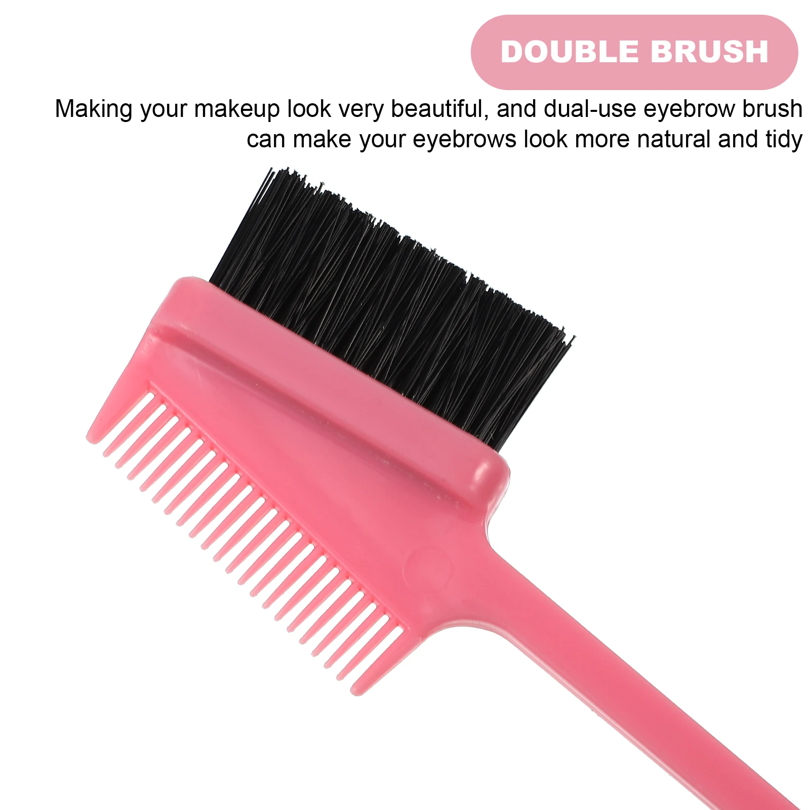 

4pcs Eyebrow Brush Nylon Wool ABS Material Multifunctional Eyelash Comb Grooming Tool Travel Makeup Brushes Set
