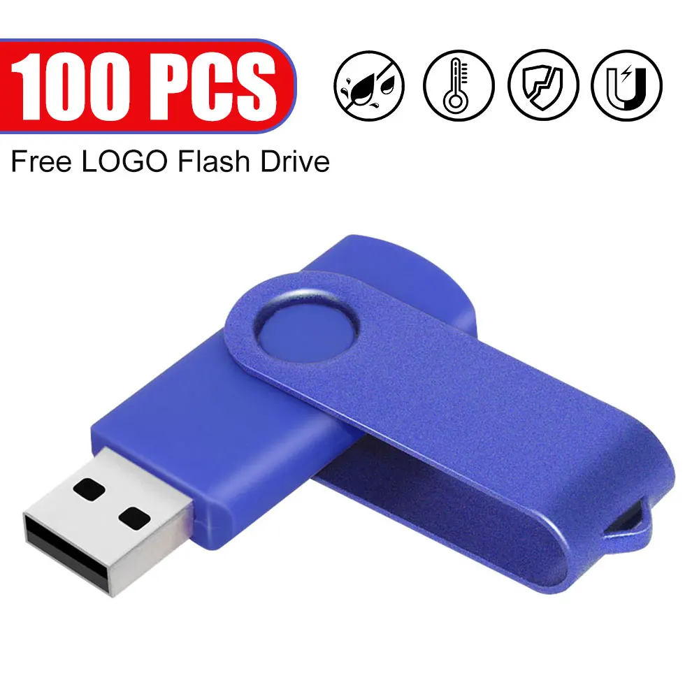 

Free Custom Logo 100PCS USB 2.0 Flash Drive Pen Drive 256MB 512MB 1GB 2GB 4GB 8GB 16GB Pendrive Memory Sticks 32GB 64G USB Gifts