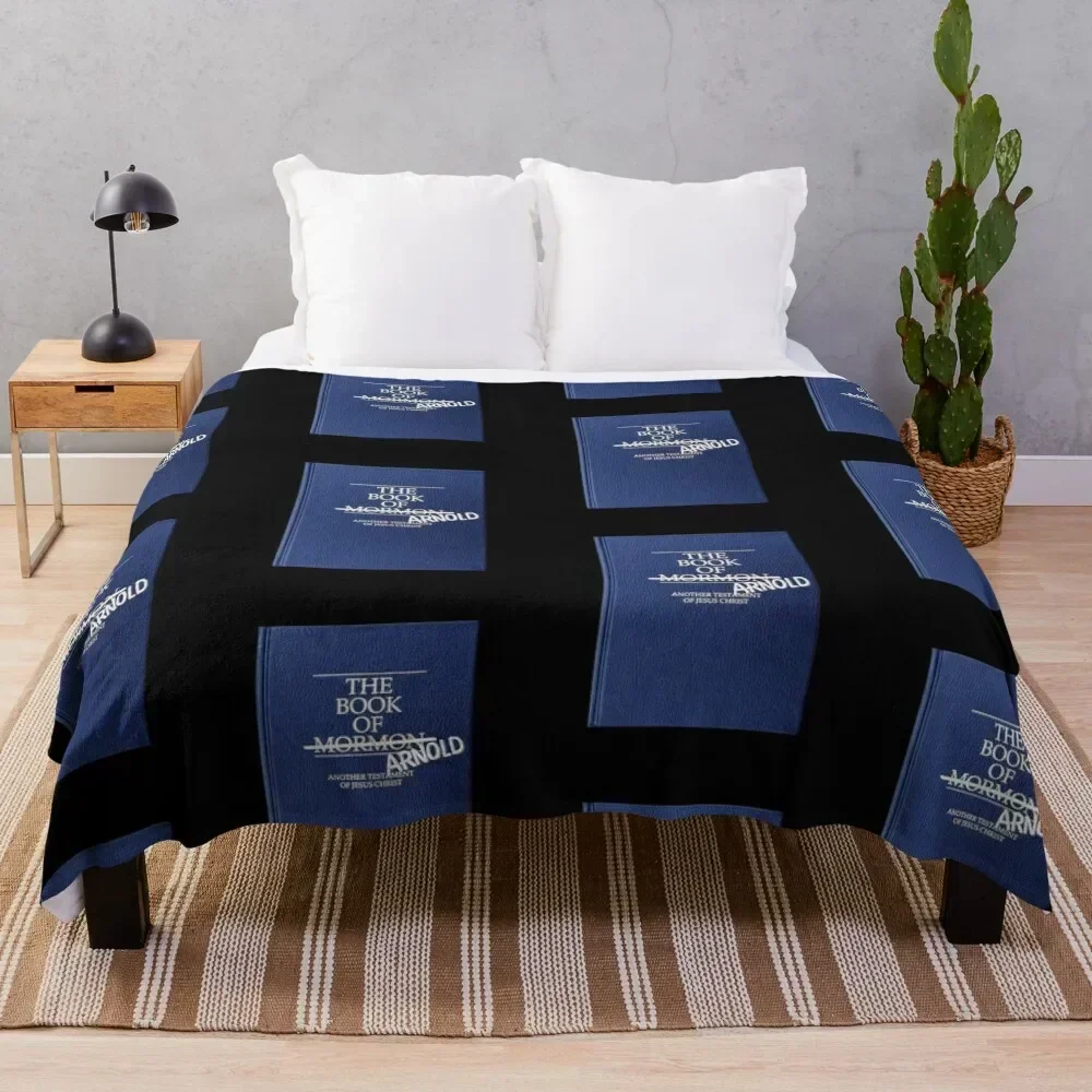 

The Book Of Mormon Arnold Funny Musical Throw Blanket Travel Size Cozy Blanket for Plane Train