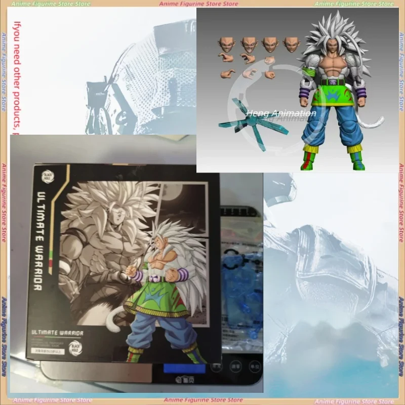 

Black Hole Model Super Saiyan Super Five Goku White Hair Super Four Goku Black Hair Can Activity 1/12 SHF Dragon Ball Figure