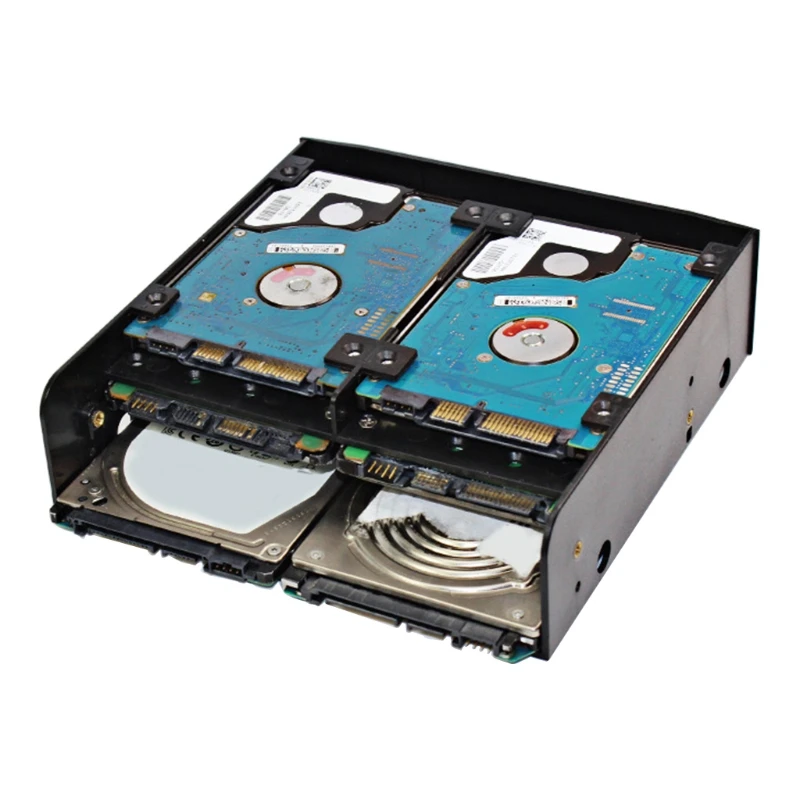 Olmaster Mr-8802 HDD Hard Disk Box Multi-Function Combination Hard Disk Conversion Rack Standard 5.25 Inch For PC Case