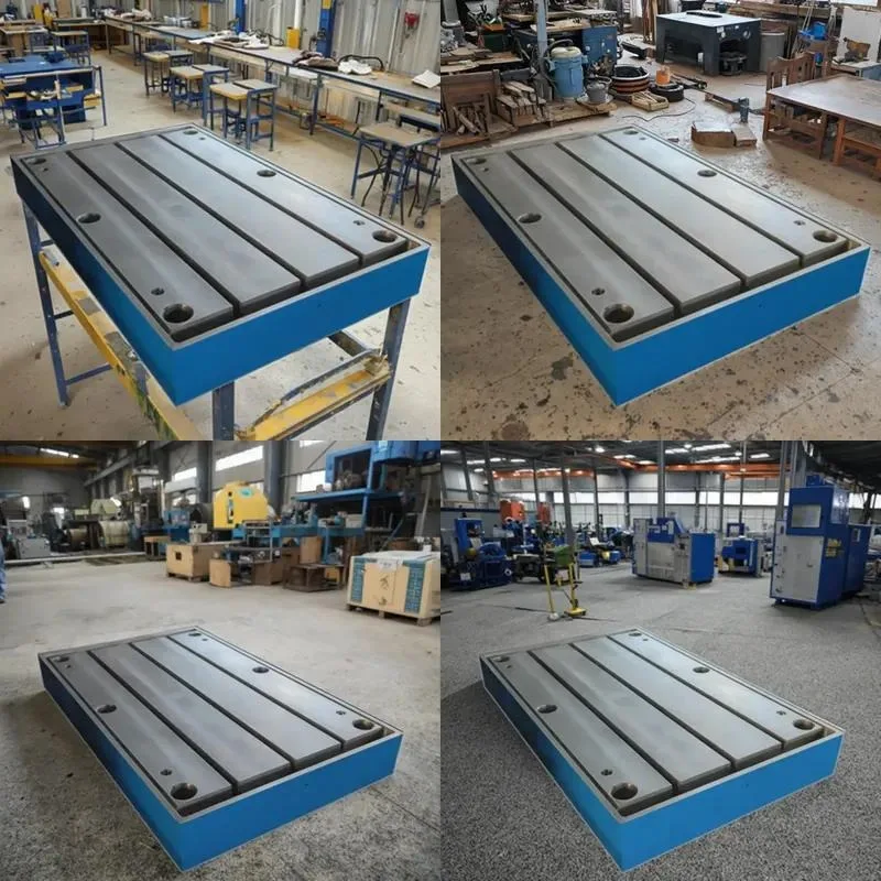 Precision Measuring Table with Cast Iron Platform