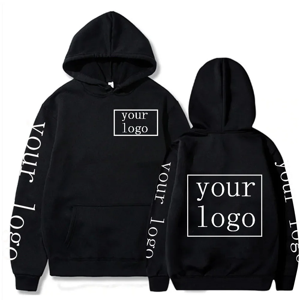 Custom Hoodie Diy Text Image Print Clothing Winter Autumn Sports Leisure Hoodie Size Xs-4Xl