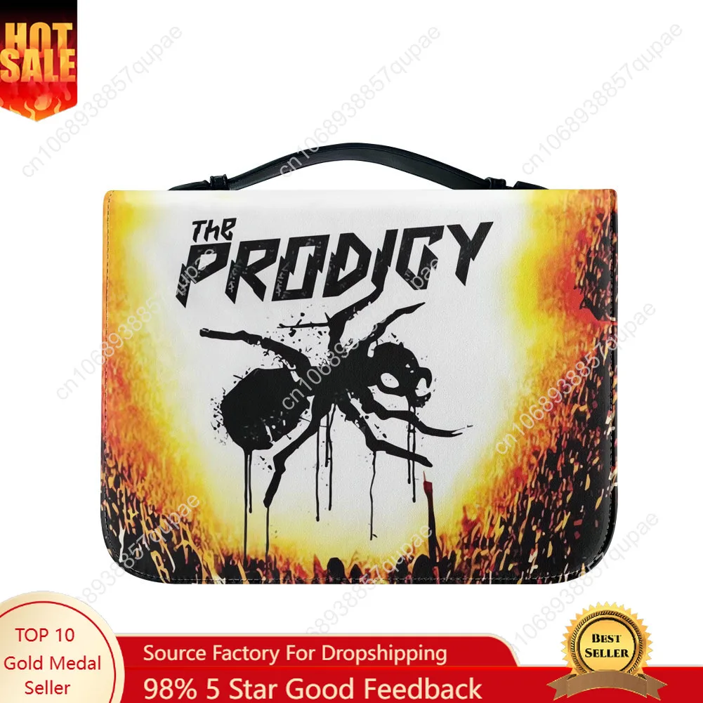 

The Prodigy Rock Band Bible Bags Christian Gifts Personalized Cover Bible Pack Waterproof Leather Bag Pockets Package Case