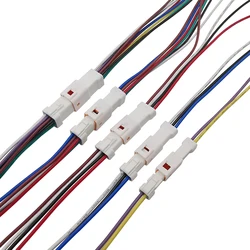 2/3/4/6/8Pin JST JWPF Type JWPF-VSLE-S JWPF-VSLE-D Automotive Waterproof Cable Connector Wiring Harness Butt Plug JST-02T 02R