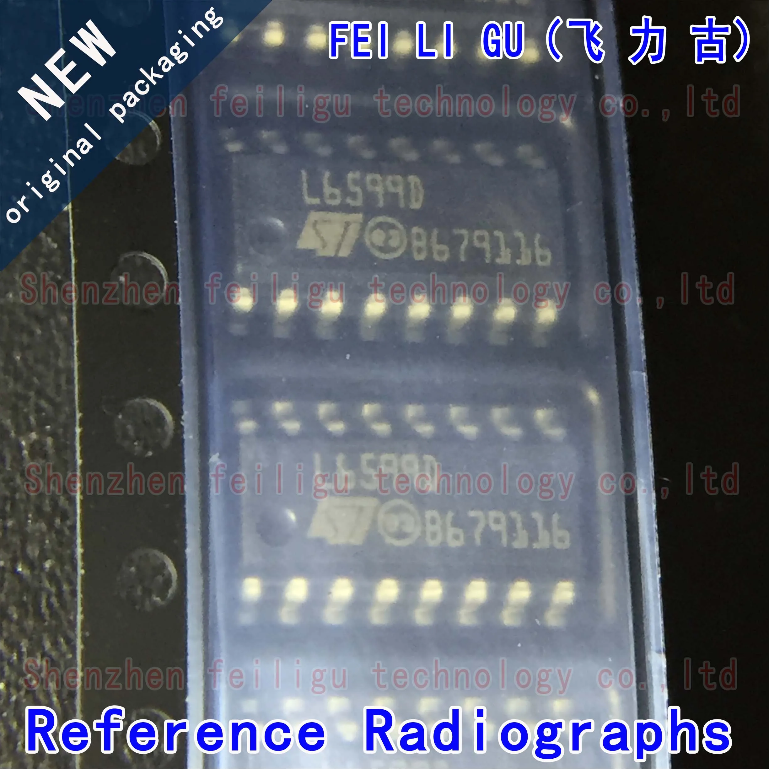 

5~50PCS 100% New original L6599DTR L6599D L6599 package:SOP16 high voltage resonant controller power controller chip