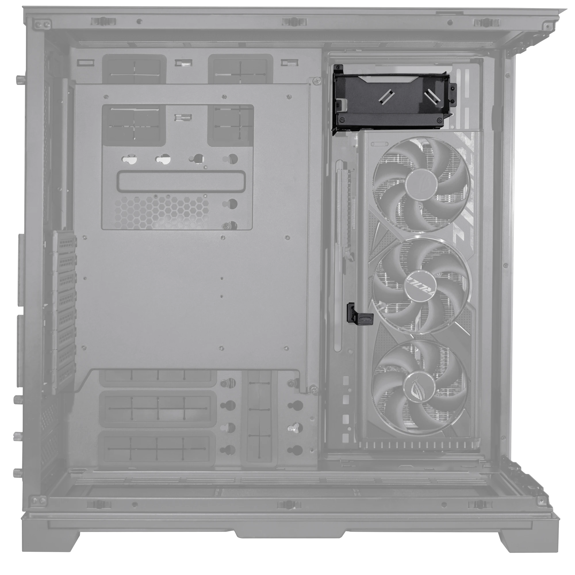 ليان لي O11 ديناميكية EVO XL قوس وحدة معالجة الرسومات تستقيم