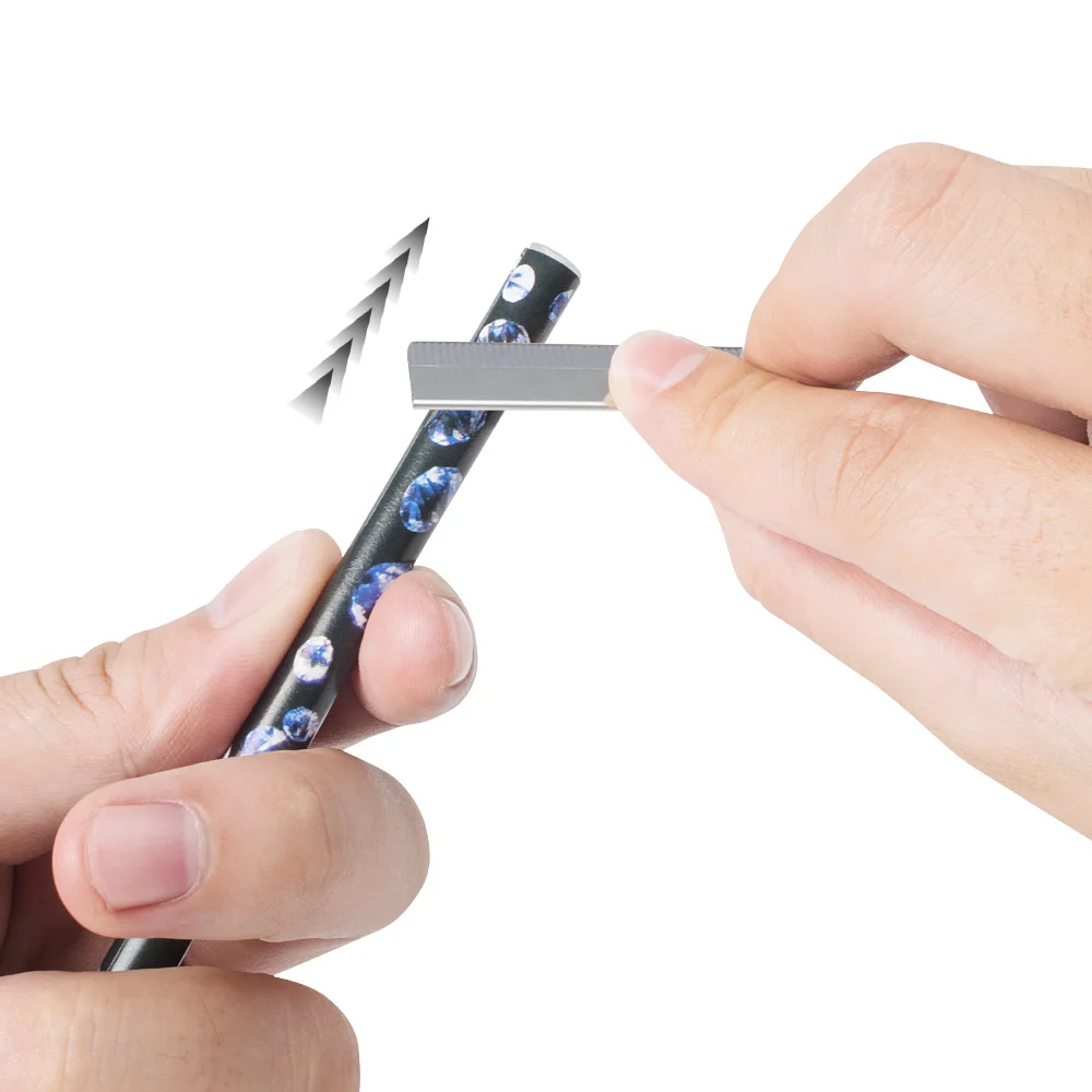 プロのネイルドットツールビーズ宝石スタッドピッカー DIY 手作りネイルアートラインストーンワックス鉛筆ネイルアート装飾