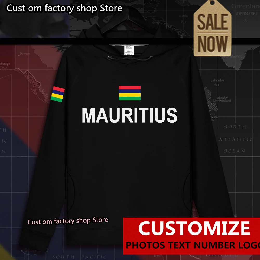 

Mauritius MUS Maurice Moris Mauritian mens hoodie pullovers hoodies men sweatshirt streetwear clothing Sportswear tracksuit