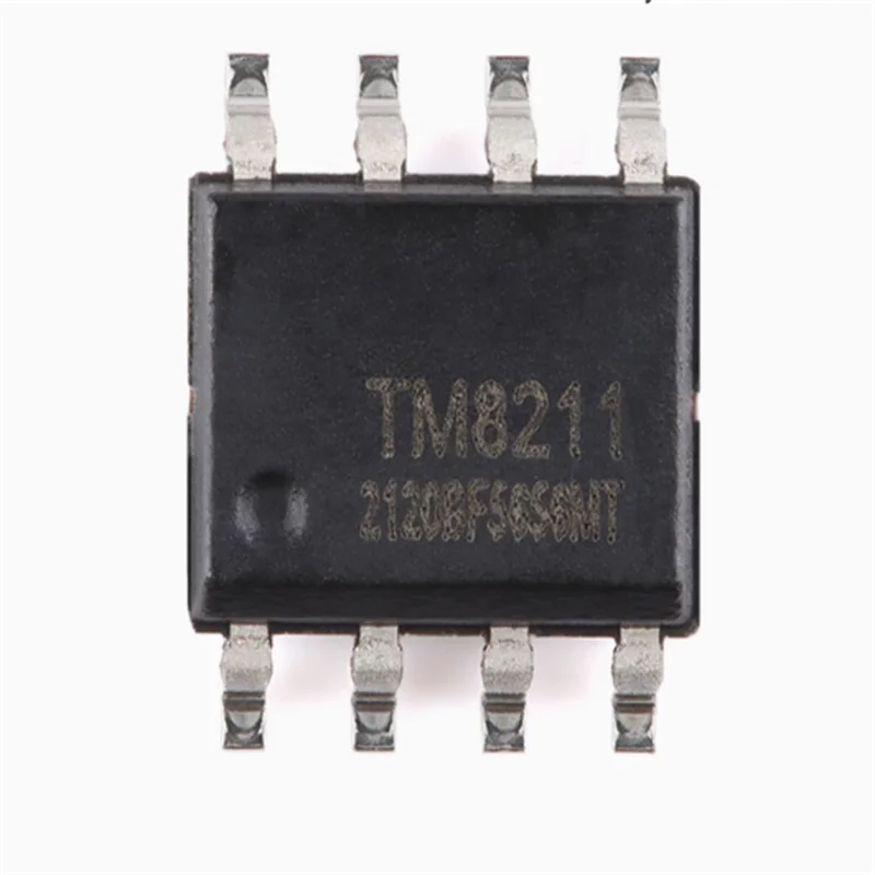 xkss 5pcs New Original TM8211 SOP-8 16-bit Digital to Analog Converter Chip Compatible with PT8211, TDA1311 Chip