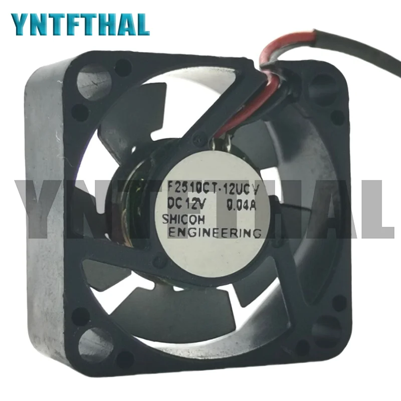 25*25*10 F2510CT-12UCV 12V 0.04A 2 Line Iron Leaf Mini Fan