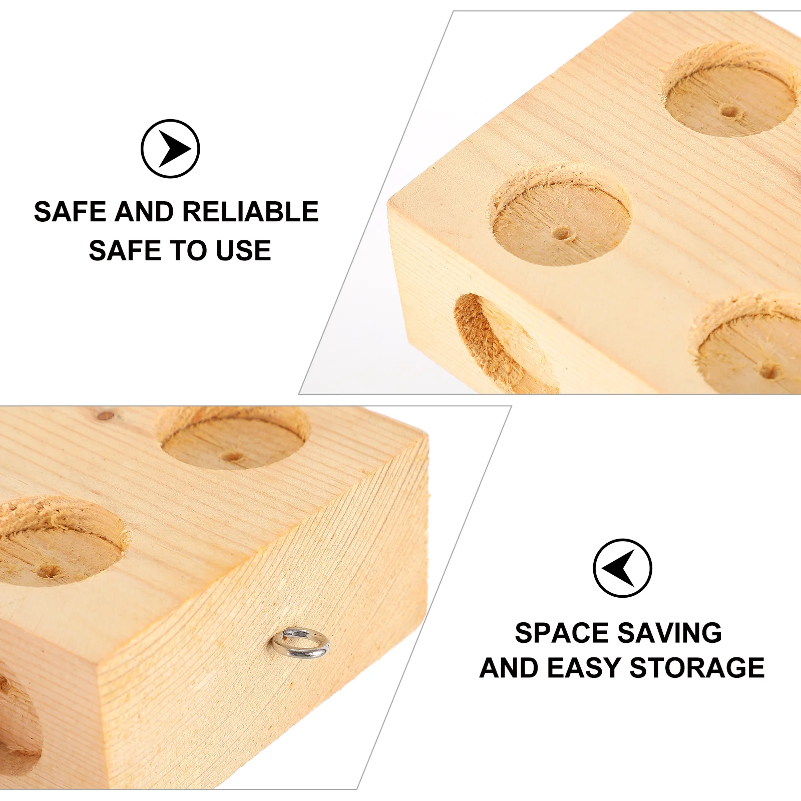 2 قطعة كتلة خشبية كتل الاحتكاك يميل أداة الطائرة معدات تجربة الفيزياء مختبر المدرسة وسائل تعليمية