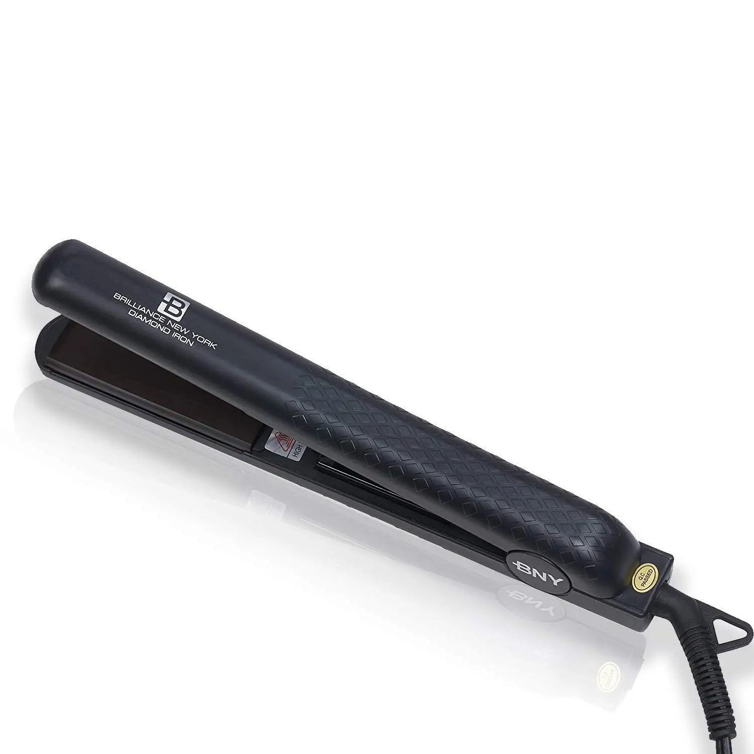 

1.25 Inch Ceramic Flat Iron Hair Straightener with Ionic Plates, Dual Voltage for Travel