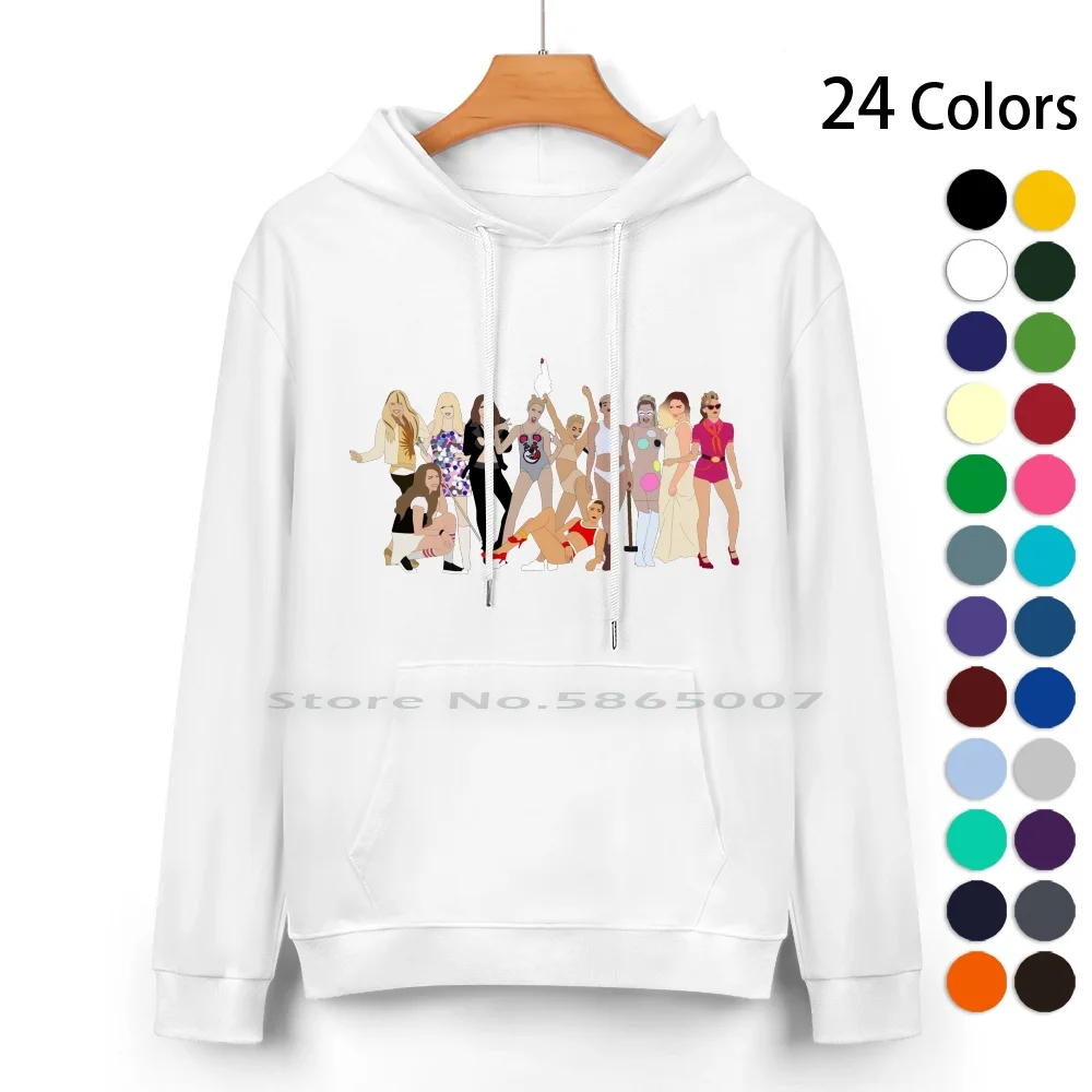 Iconic Evo. Iii Pure Cotton Hoodie Sweater 24 Colors Singer Country Popstar Hannah Montana Throwback Music Evolution Ariana