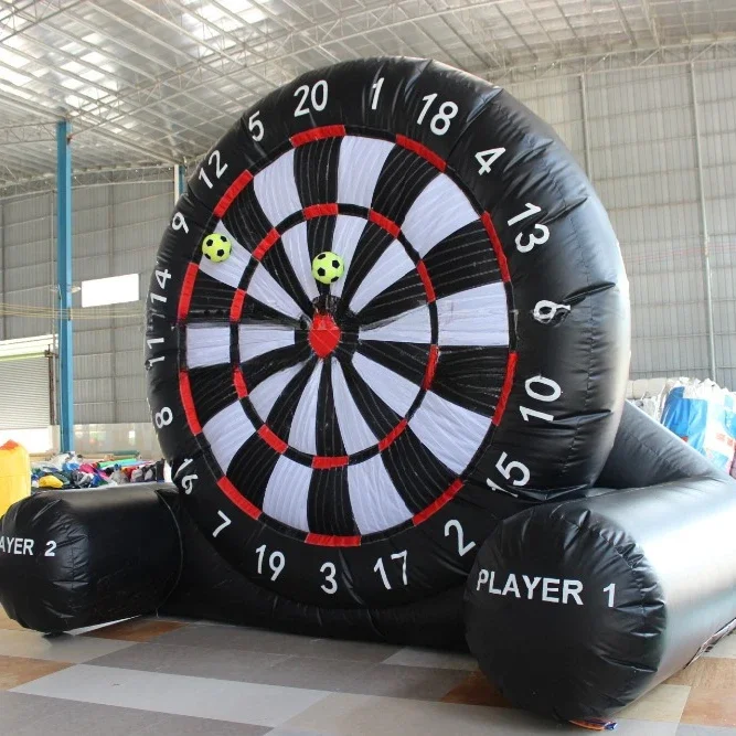 

Giant inflatable soccer dart sport game,inflatable football target darts board game for sale