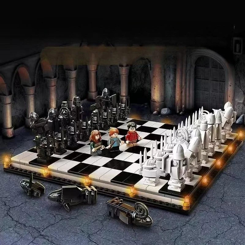 

2026 New Wizard Chess Anime Figure Board Game Wizard Chess Action Figure Desk Ornament Customized Children Gifts Kids Toys