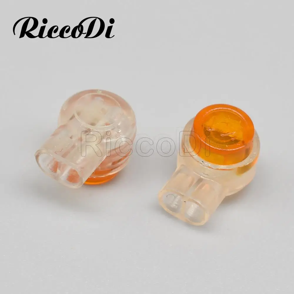 100 قطعة UY موصل تجعيد محطات الاتصال K1 موصل الأسلاك كابل إيثرنت محطات سلك الهاتف K1 K2