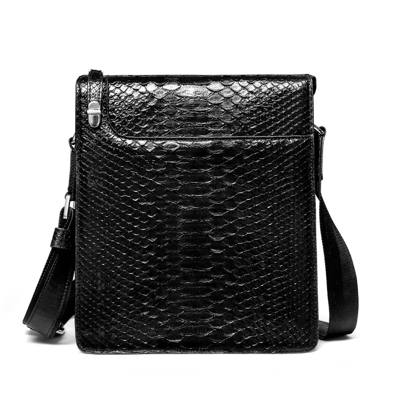 

yuanyu Thailand import Boa skin One shoulder bag Genuine python leather One shoulder bag male Snake skin bag