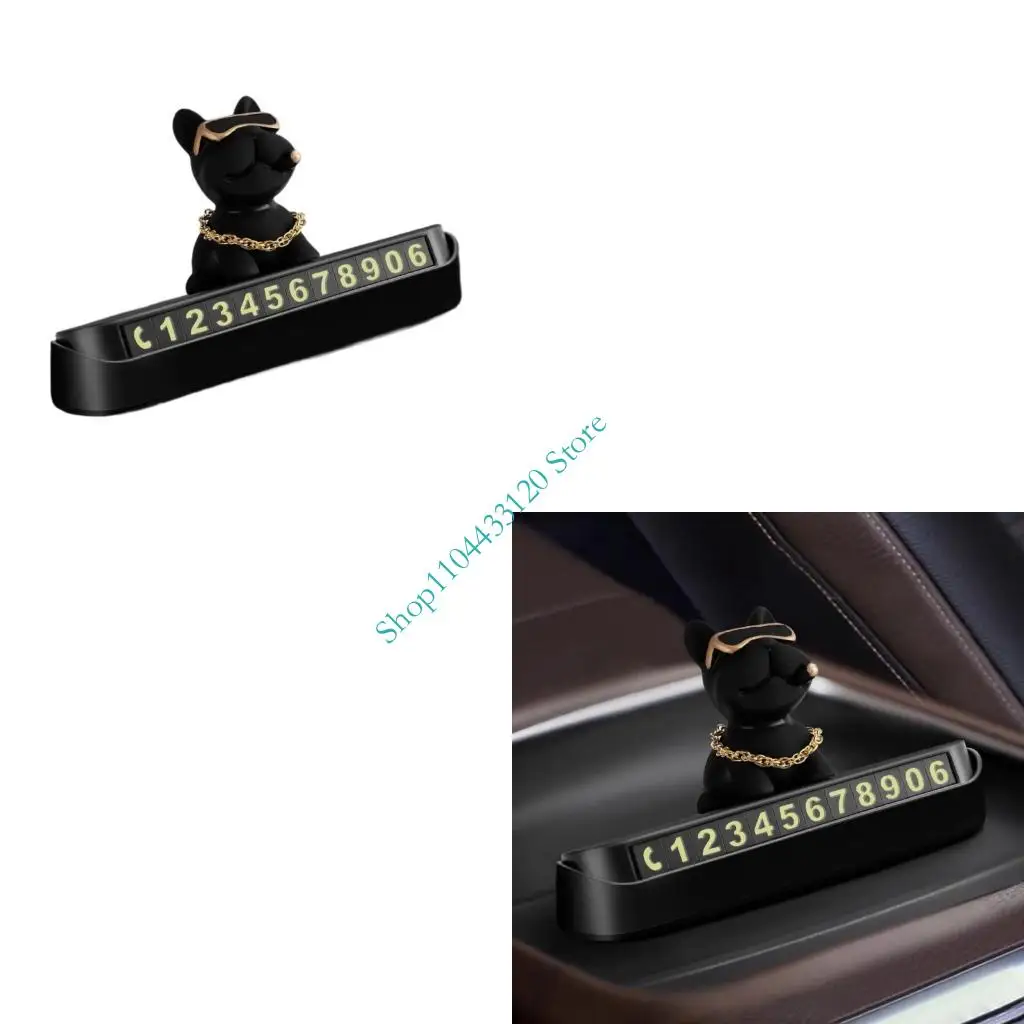 

0XXD Heat Resistant Car Accessory Privacy Shield Feature Dog Parking Plate