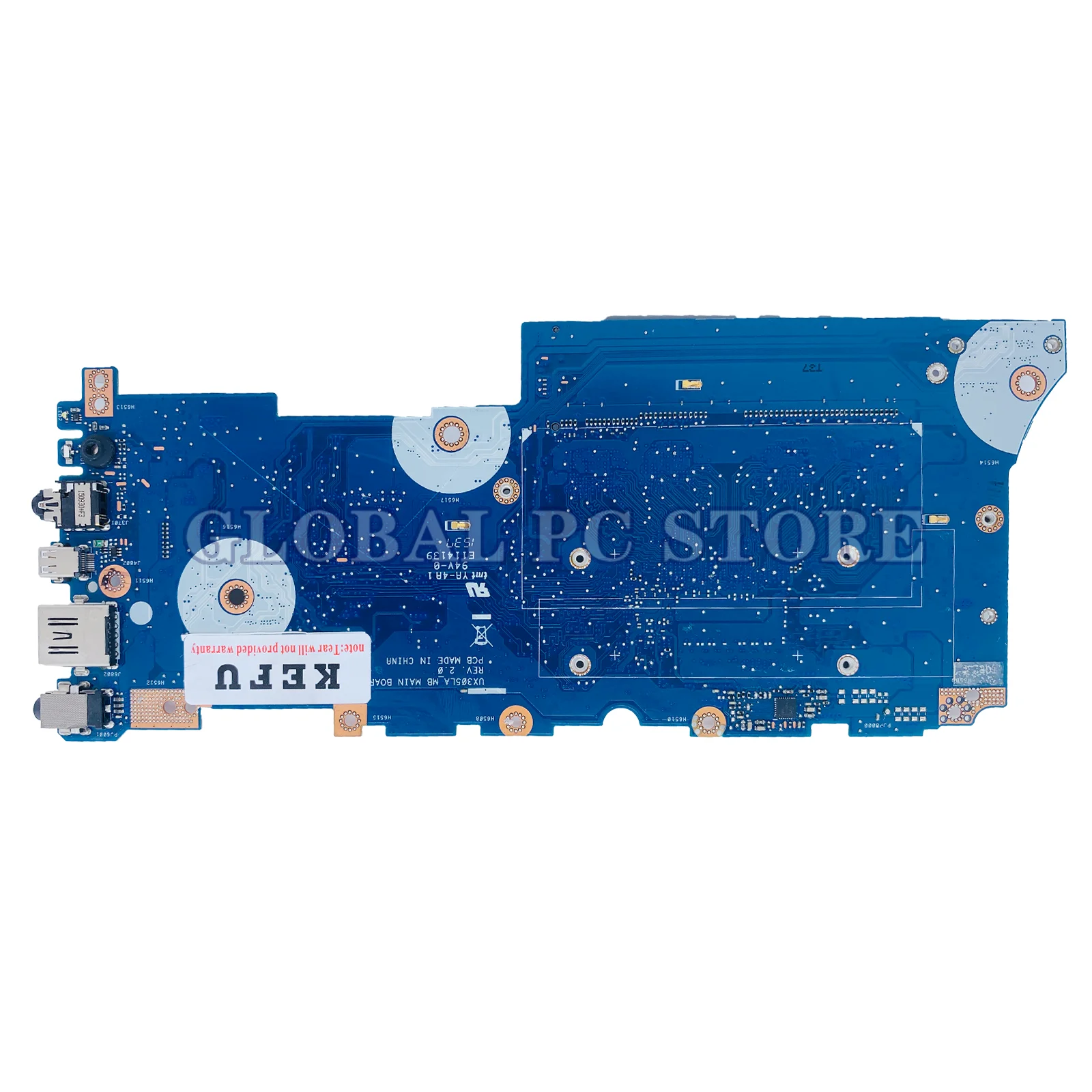 Imagem -02 - Kefu-placa-mãe Portátil para Asus Placa-mãe para Asus Zenbook Ux305la Ux305 i3 i5 I75th Gen 4gb ou 8gb de Ram Placa Principal