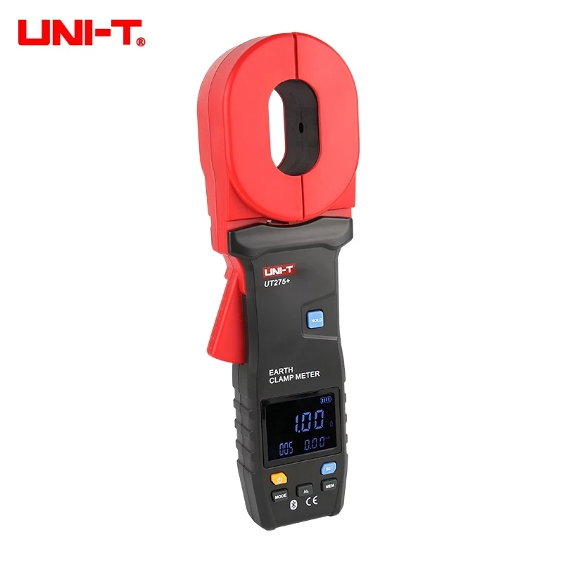 UNI-T UT275+/272+/273+ Clamp Ground Resistance Tester USB Data Transfer High-precision Digital Loop Resistance Earth Clamp Meter