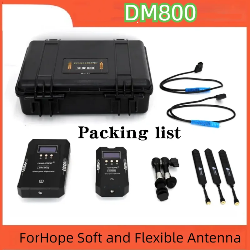 

FORHOPE DM800 for Film Shooting 800FT Wireless Video Transmission System HDMI-Compatible & SDI Transmitter & Receiver