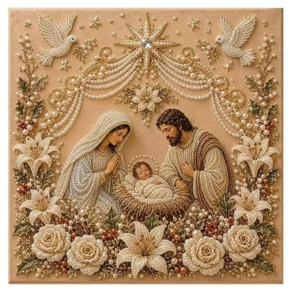 Nativity Pearl Painting Kit 1