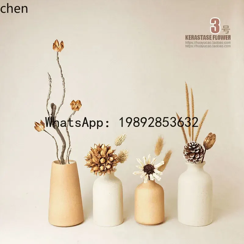 

Home Decor Soft Furnishing Living Room Cabinet Bookshelf TV Cabinet Dried Flower Coffee Table Entryway Natural Wood Style