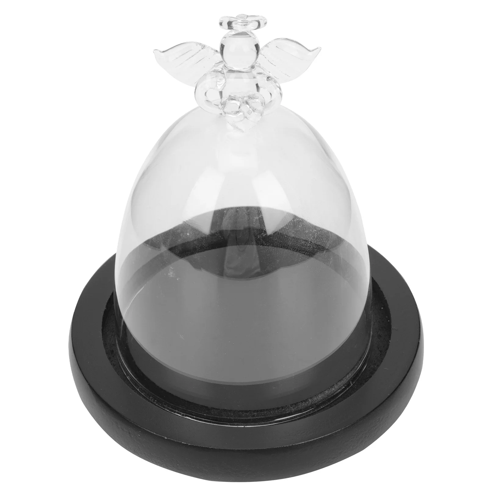 Lovely Generous Glass Landscape Cover Multi Purpose Decorative Dome for Eternal Flowers and More Home Decor Glass Display Dome