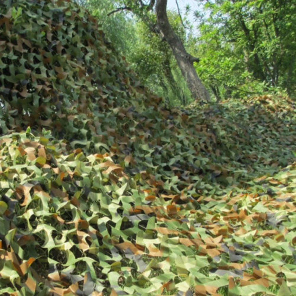 

1.5M Camouflage Lightweight 3D Leaf Design For Hunting Military Decoration Sunshade Camouflage Netting Camo