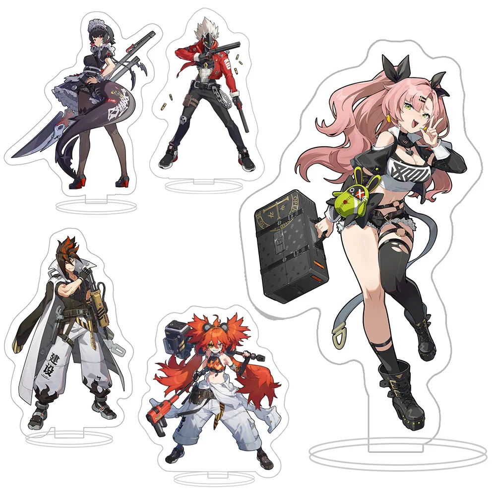 Loen Store Zenless Zone Zero All game protagonists acrylic stand Ellen Joe Nicole Demara Attack Luciana de Montefio keychain