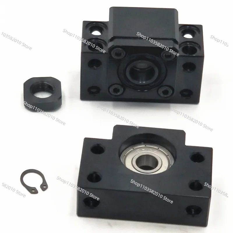 SFU1605 any length Antibacklash Ball Screw L250mm-1400mm&ampBK12 BF12 +6.35x10mm Coupler Set For shipping