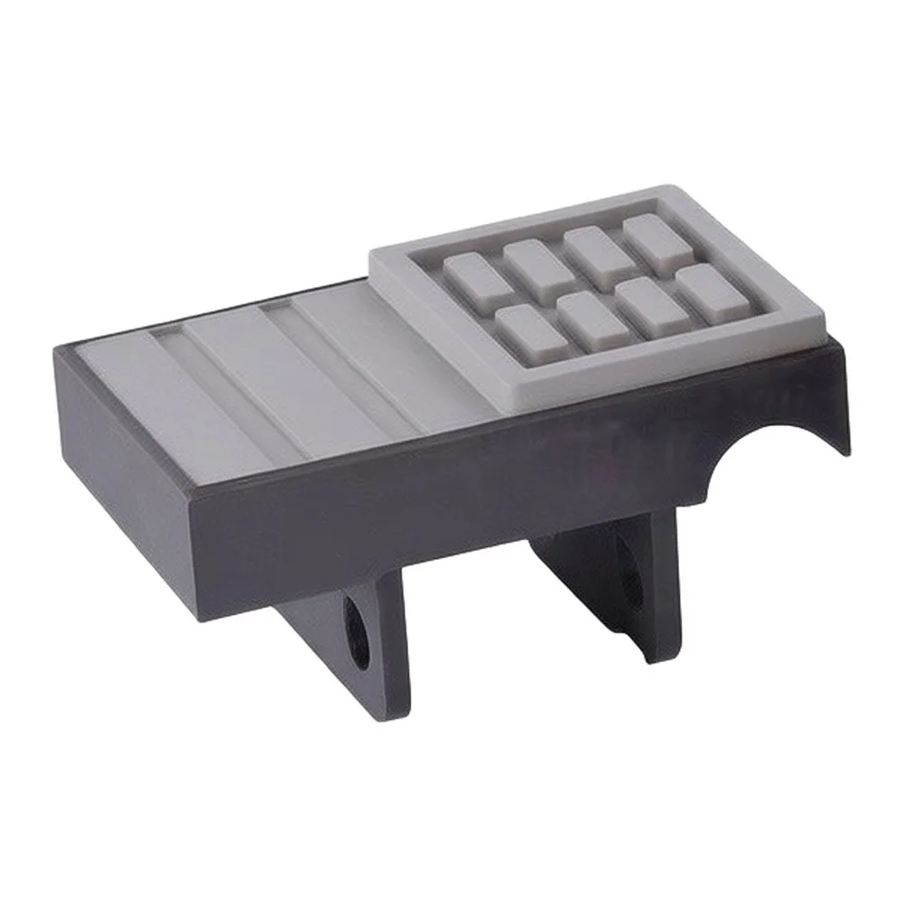 Rubber Nylon Conveyance Pad 80x48mm Designed for HSK For Edge Banding Systems Supporting Conveyor Chain Movement in Woodshops
