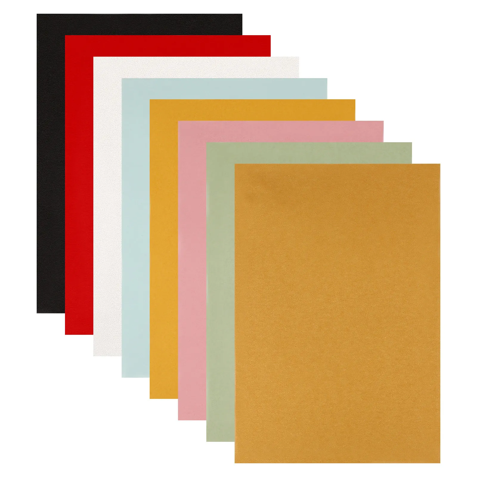 50Sheet Colorful Tracing Paper Set Fade Resistant Transparent Parchment for Graphic Arts Hand Painted Ink Jet Plotter Fine Art
