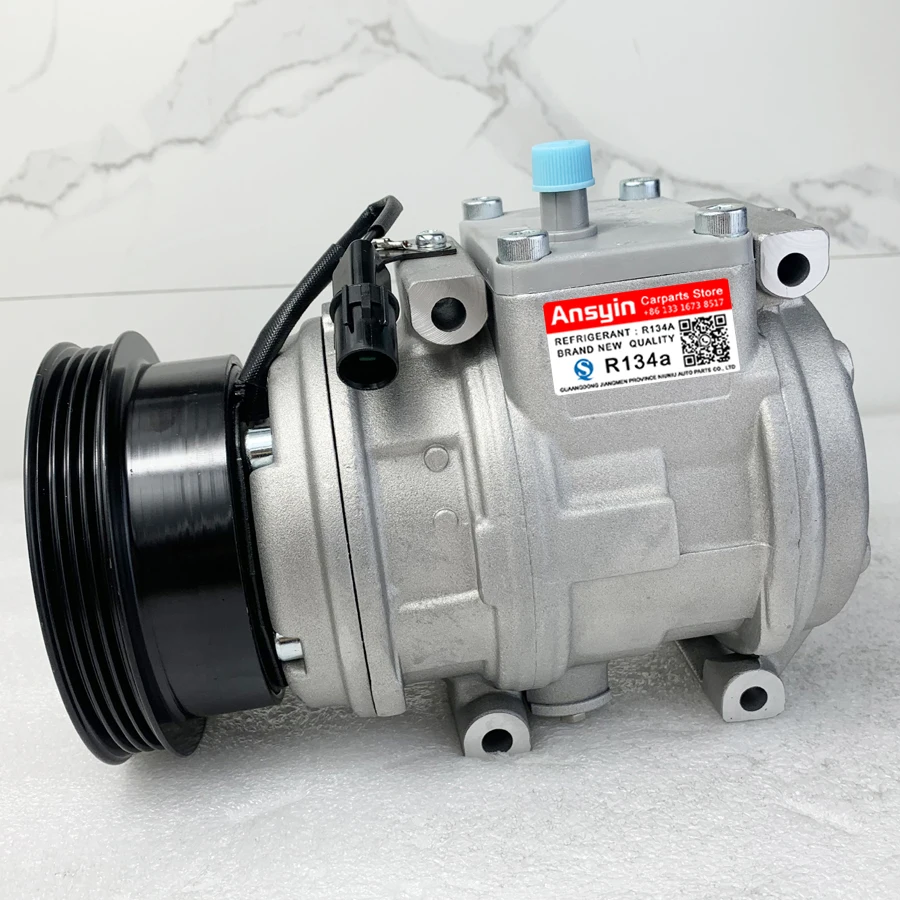 Car Air Conditioner AC Compressor 10PA17C For Mitsubishi ECLIPSE EXPO LRV PLYMOUTH LASER EAGLE TALON MB609192 MB439767 4PK