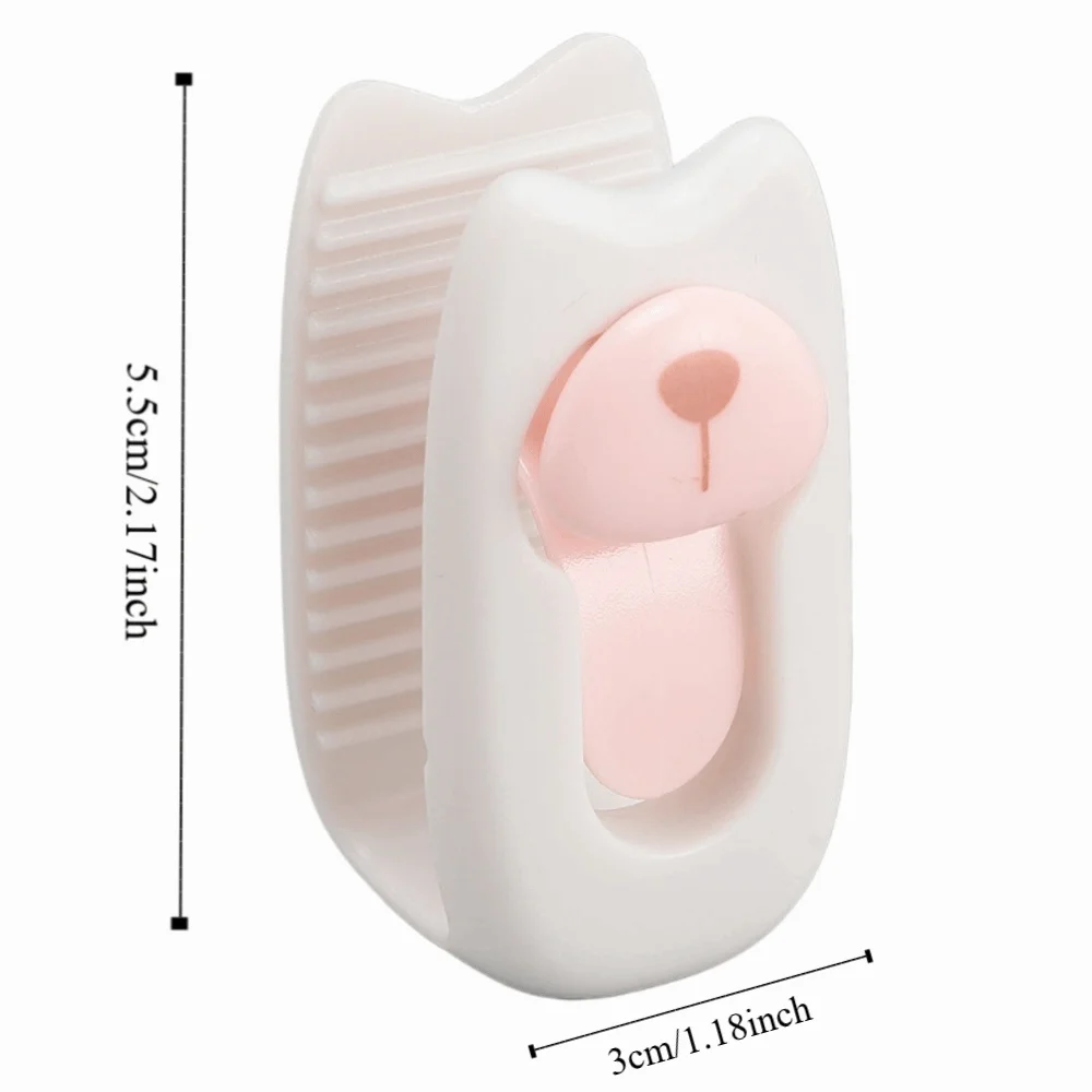 

12Pcs Cute White/Pink/Blue Duvet Clips ABS Easy Install Comforter Clips Prevent Shifting Bear Shape Down Quilt Clips Down Quilt