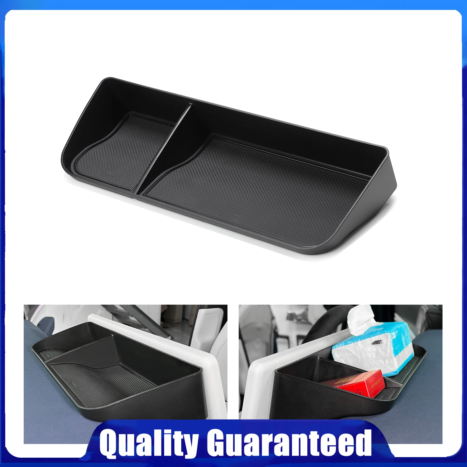 Car Dashboard Tray Center Console Hidden Storage Box Behind Screen Accessories Organizer Tidying For Xpeng G6 2023 2024