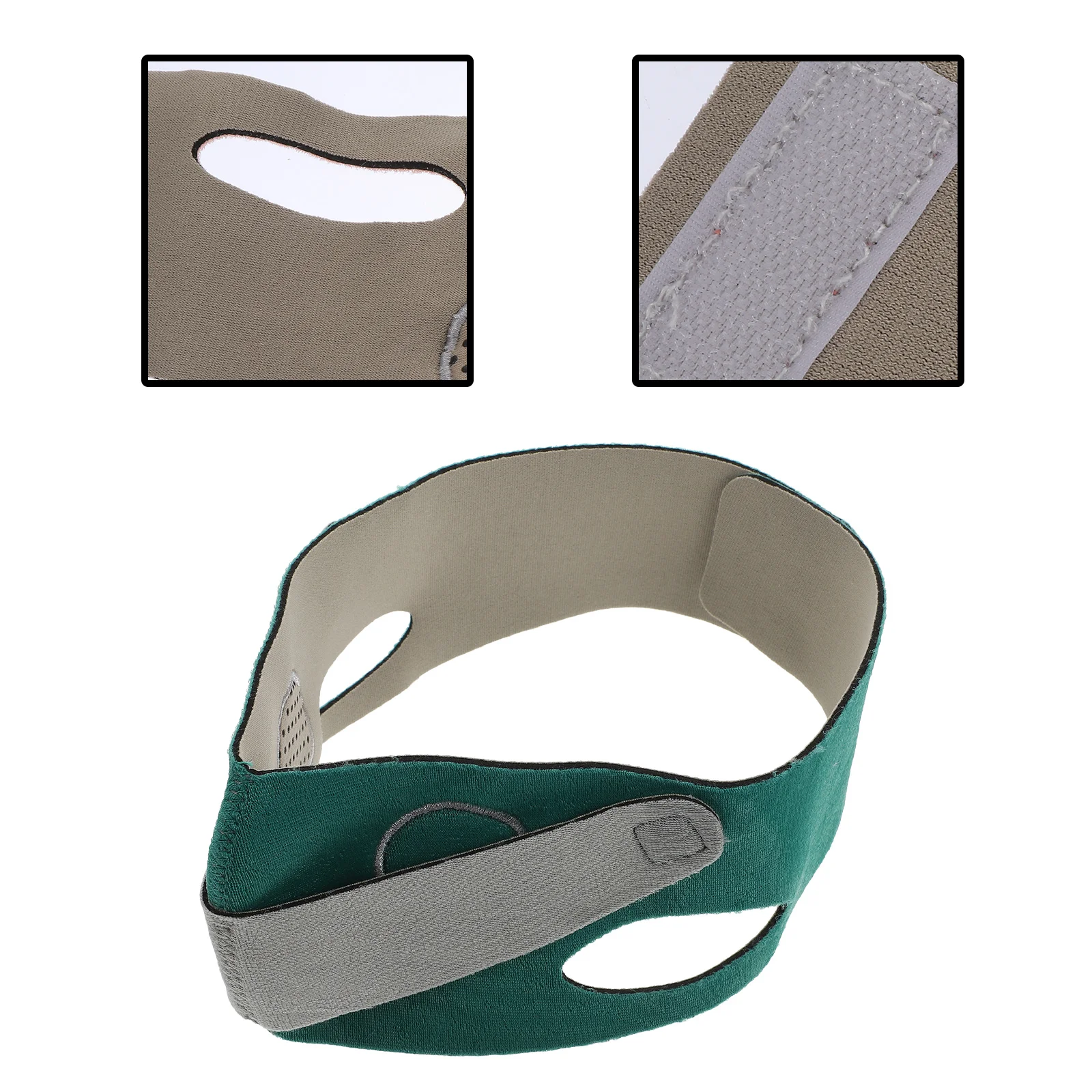 

Reusable Face Slimming Belt Made Polyester Tender Materials Lifting Double Chin Reducer Promoting Circulation Preventing Sagging