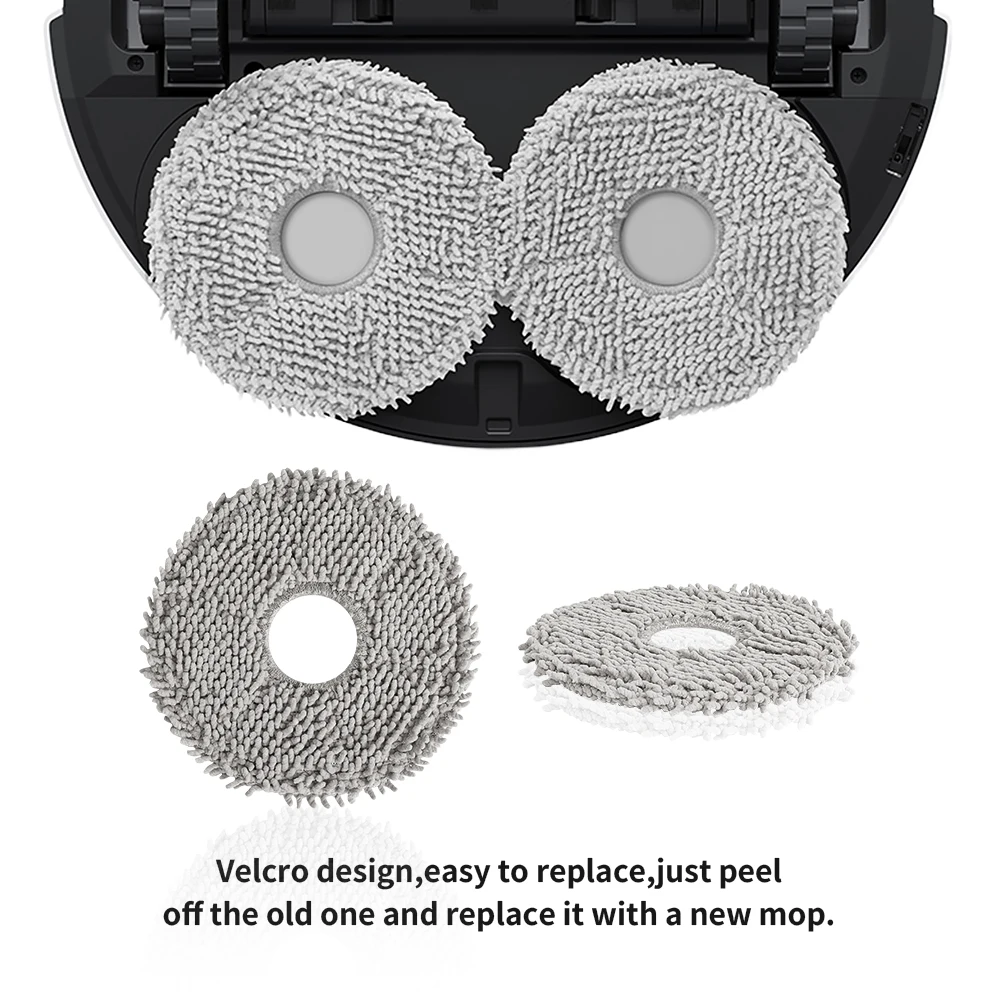 For Ecovacs Deebot T30 Pro Omni/T30 OMNI/YEEDI M12 Pro+/T30 MAX Vacuum Roller Side Brush Mop Cloth Filter Dust Bag Dust Box Part view 3
