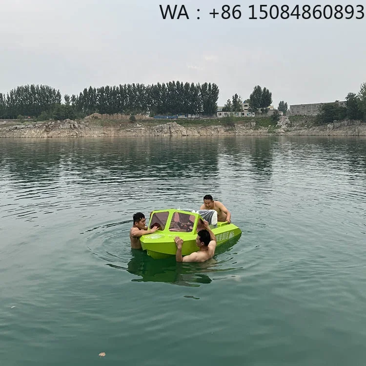 Amusement Park Mini Jet Racing Surf Kart Vessel, Stable Power Component For Outdoor Lake Ocean Water Play Competition