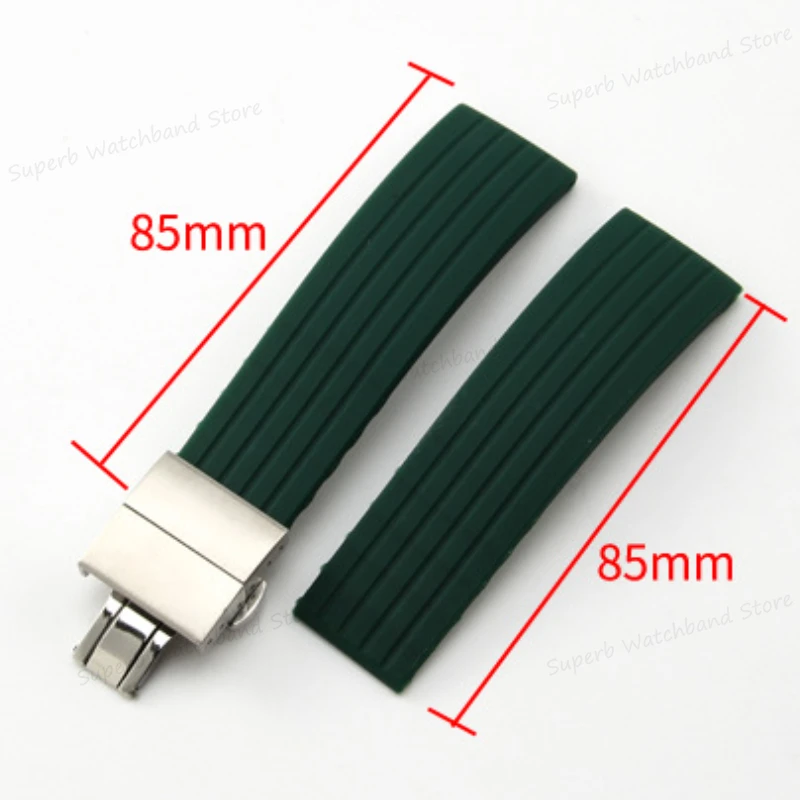 Correa de reloj de silicona de liberación rápida, correa de 20mm, 22mm y 24mm para Samsung Galaxy Watch4 5 3, Huawei Watch GT2 GT3, pulsera de goma