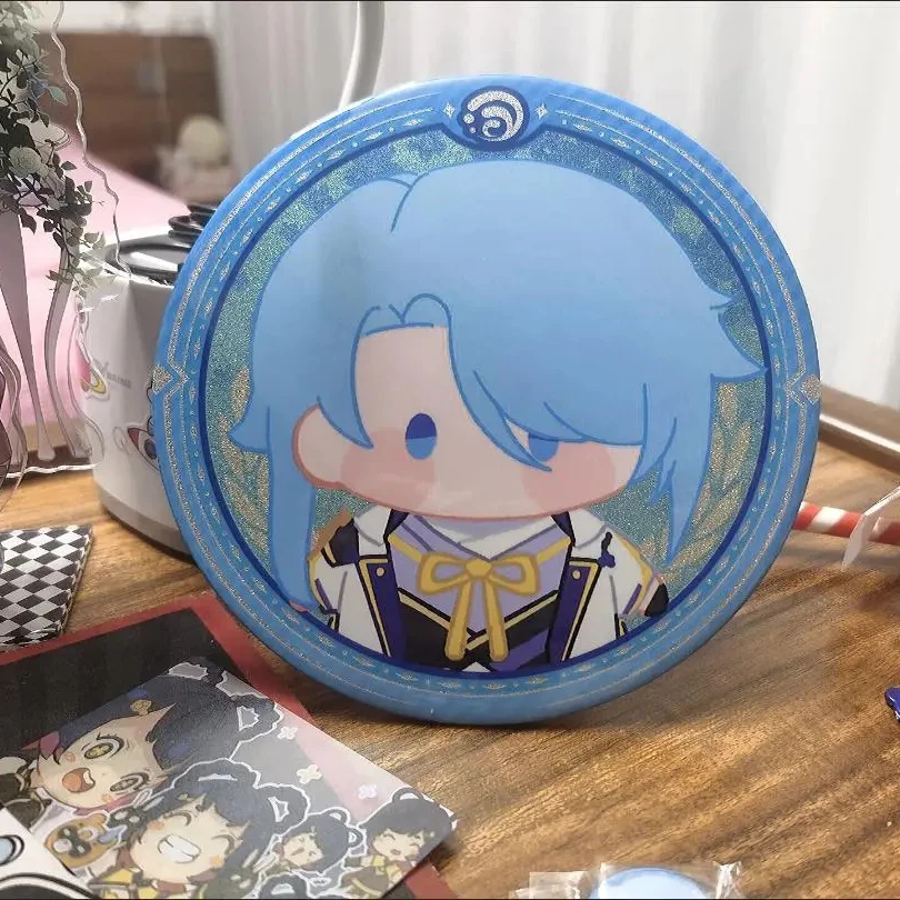 

Game Impact Big 16cm Instant Noodles Badge Stand Included Brooch Pin Kamisato Ayato Cup Noodles Badge lid Pins For Fans Gift