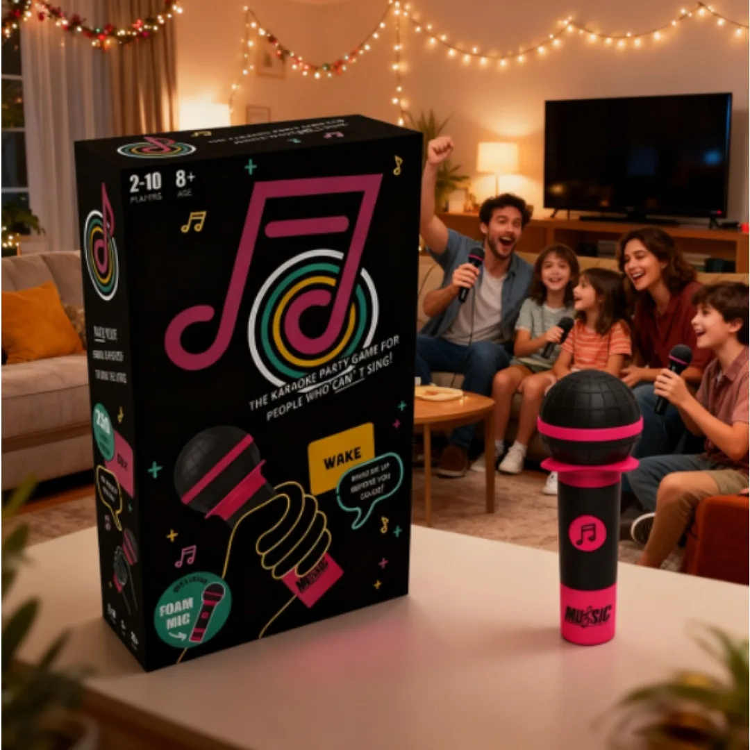 

Игра для вечеринок с микрофоном для 2-10 игроков — семейное развлечение из пенопласта для караоке, подходящие собрания друзей, развлечения для отдыха