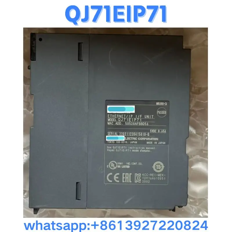 Módulo usado QJ71EIP71 prueba OK Envío rápido