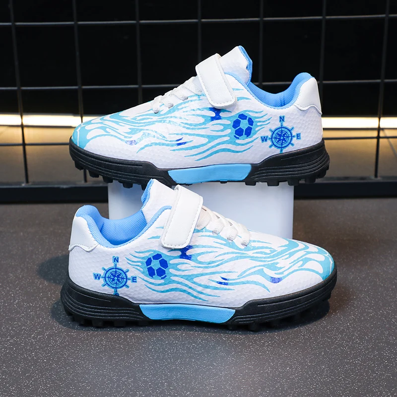 Dziecięce korki piłkarskie Fashion Design Oddychające, antypoślizgowe buty piłkarskie dla chłopców i dziewcząt