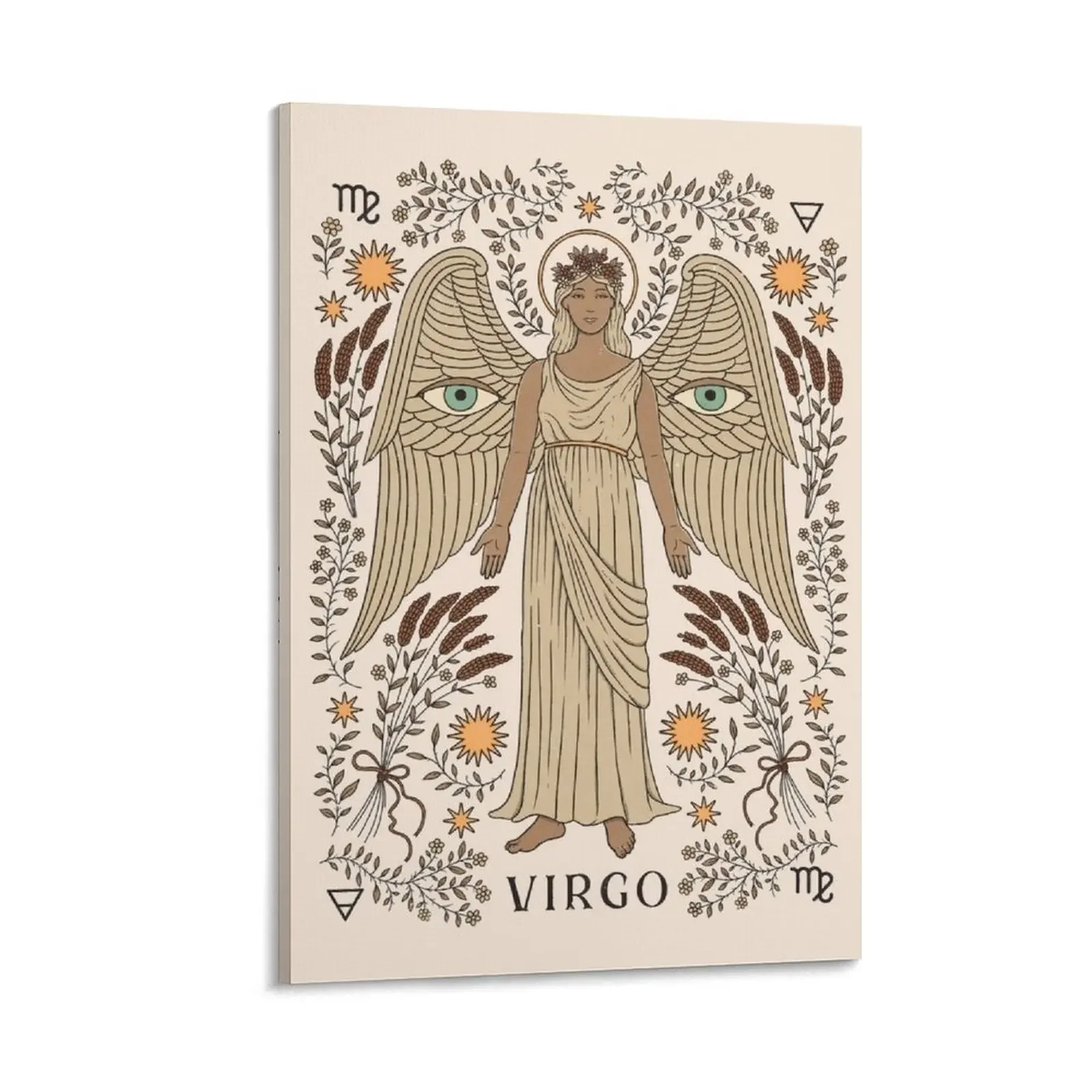 

Virgo Canvas Painting posters anime accessories for home decor room decorations for girls