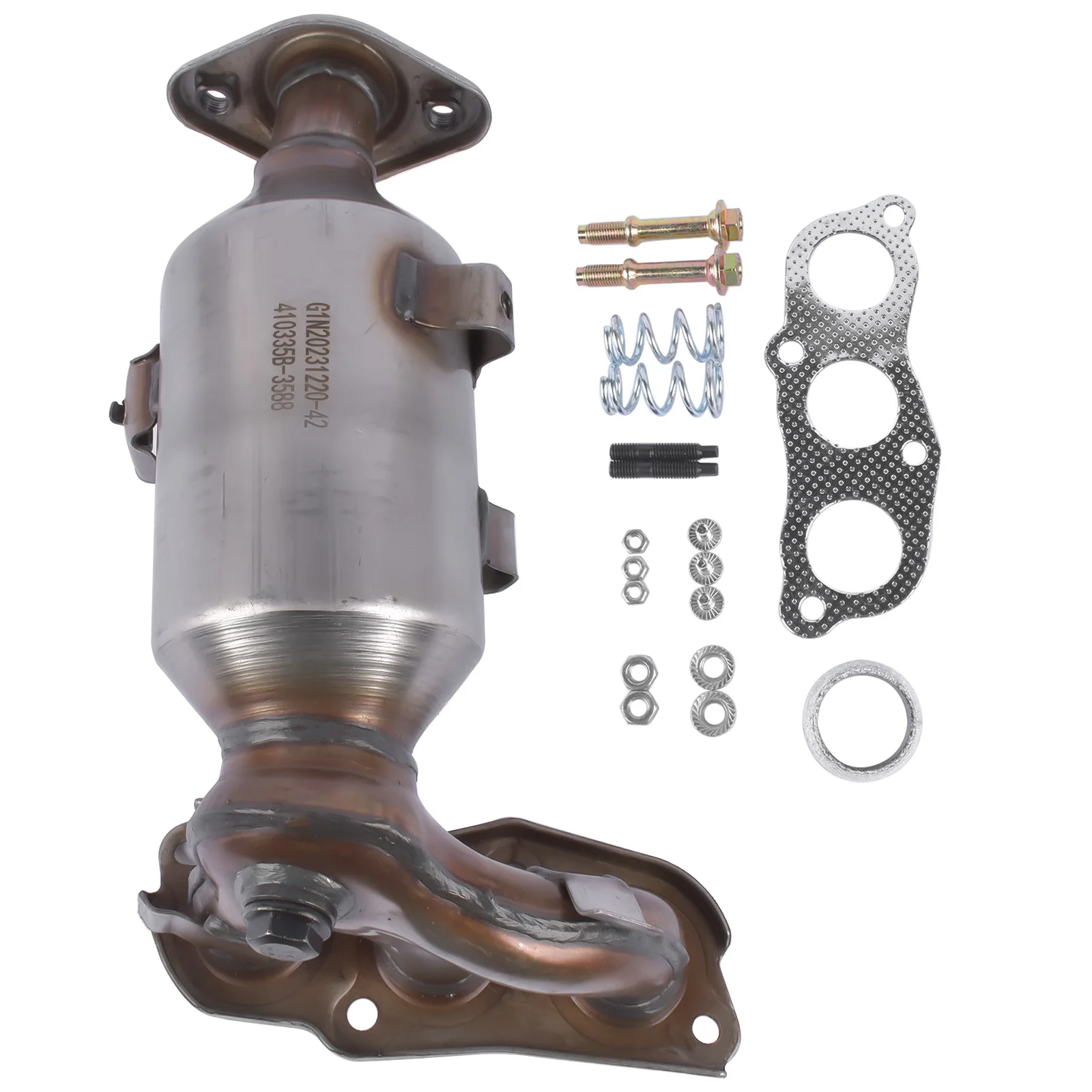 AP02 – Kit de convertisseur catalytique, pour citroën C1 Peugeot 107 Toyota Aygo 1.0 12V EURO 4 neuf 0342.K0,0342.K3,0342.K8,0342.L5