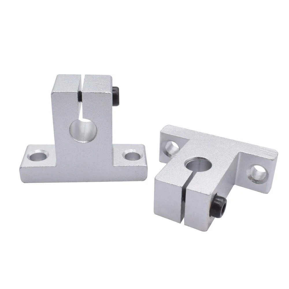 2/4pcs Sk8 Sk10 Sk12 Sk16 Sk20 Sk25 Sk30 8mm Linear Bearing Rail Shaft Support Xyz Table Cnc Router Sh8a 3d Printer Part