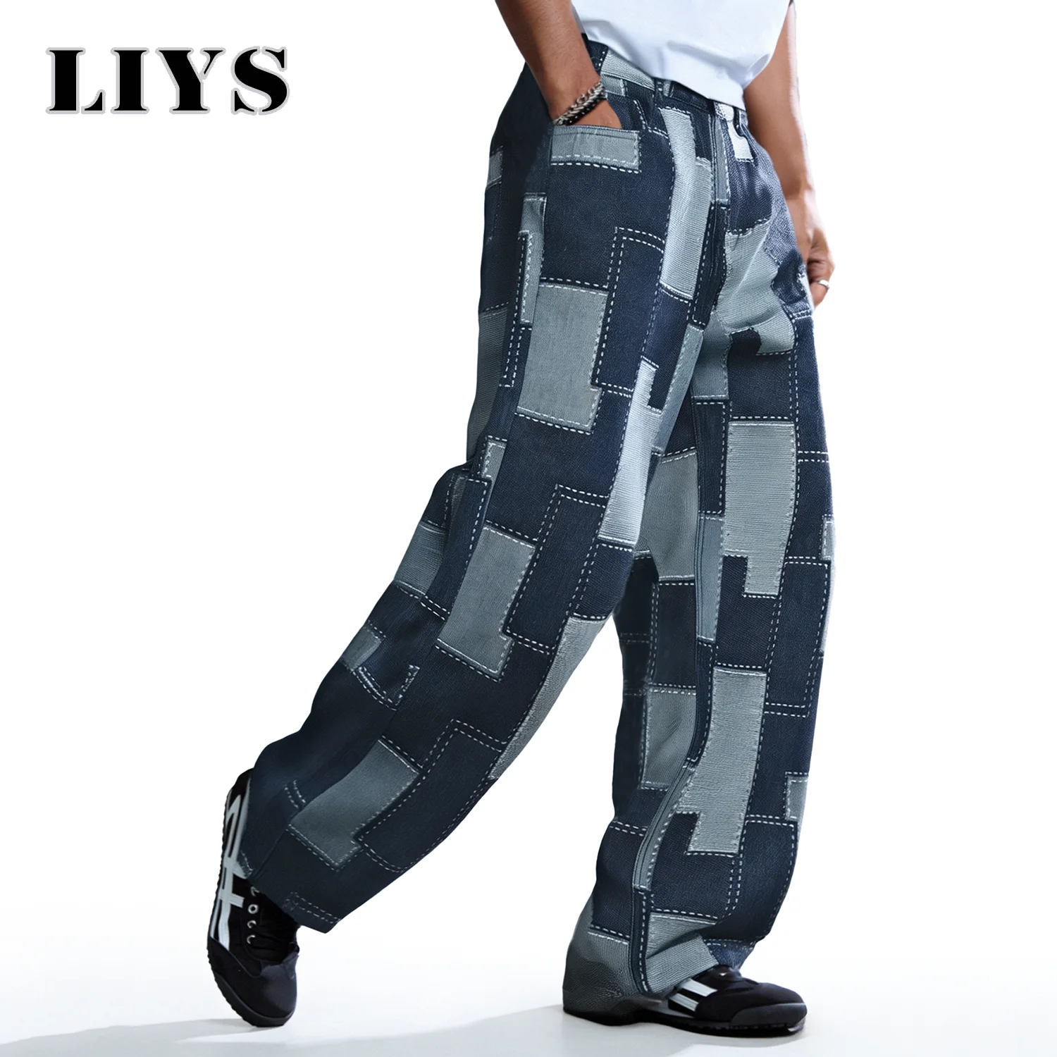 LIYS Lente Zomer Comfortabele  - Men'S Fashion With Baggy Jeans recensie en prijs